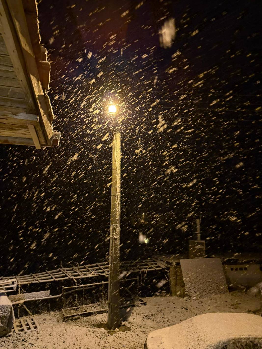 Konya özlediği kışı baharda yaşıyor 7